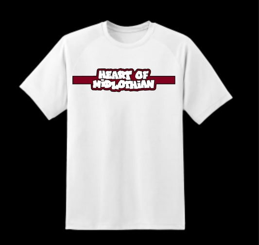 White "Heart of Midlothian" Tifo T-Shirt